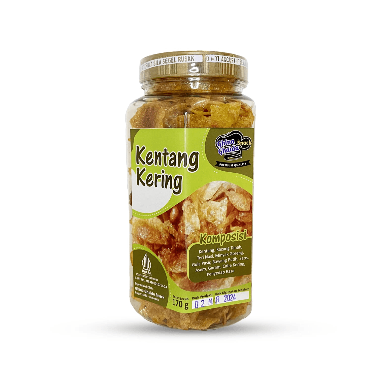 Kentang Kering Pouch 170gr