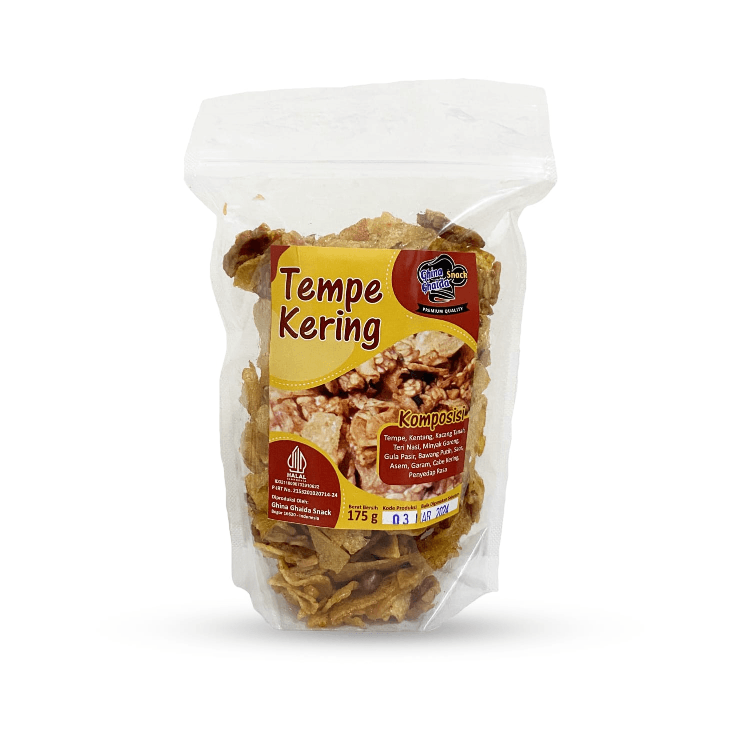 Tempe Kering Pouch 175gr
